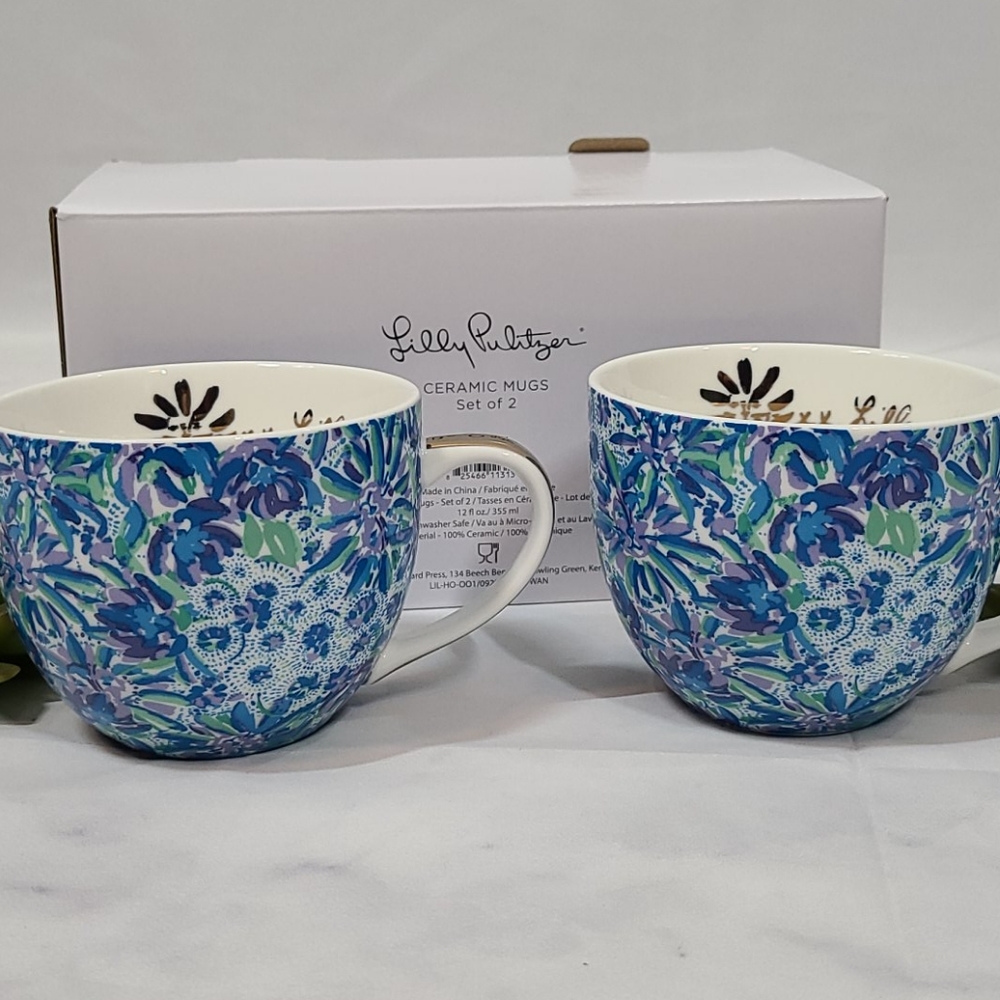 Lilly Pulitzer Mug Set - Picture 5 of 8